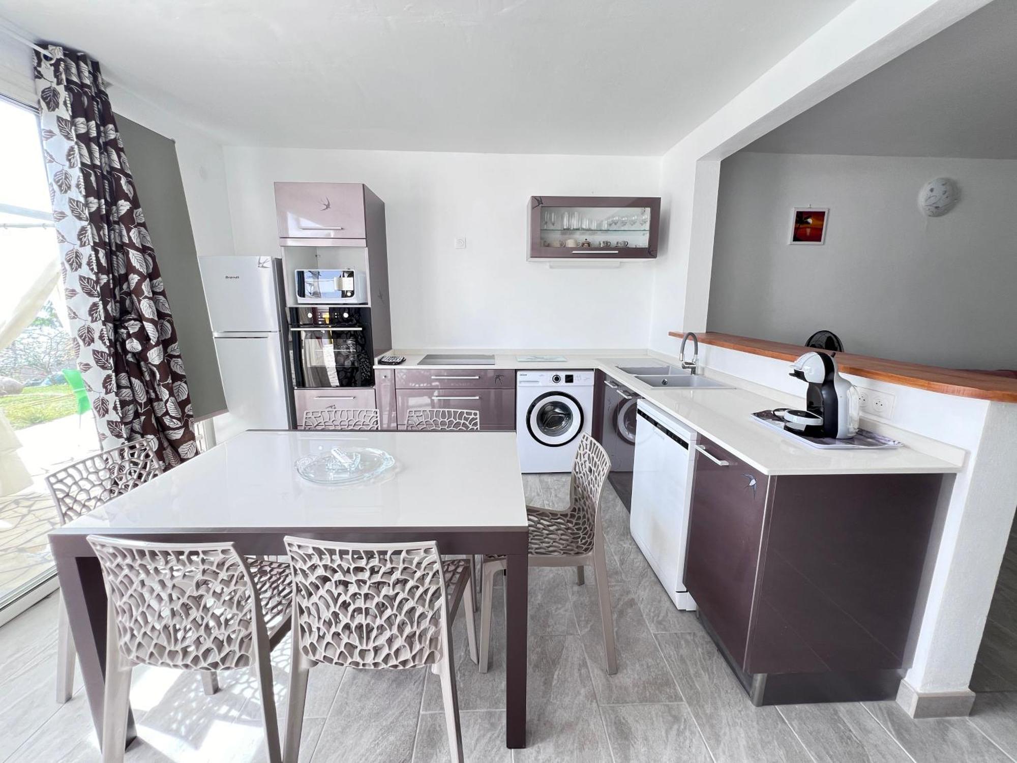 Elegant Appartement T3 Chataigne : Spacieux Sainte-Luce Kültér fotó